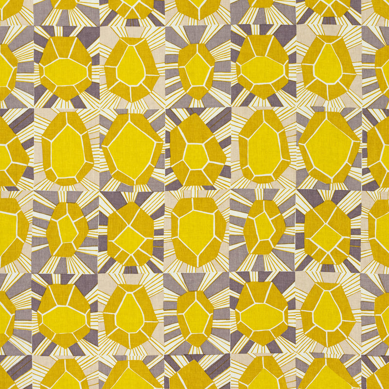Schumacher BERNARD SULPHUR Fabric | Atlanta Fabrics