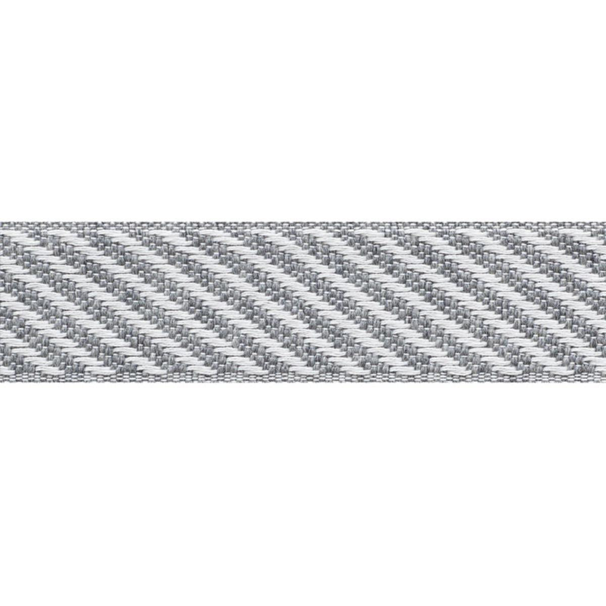 SCHUMACHER BOBO TAPE GREY TRIM | Atlanta Fabrics
