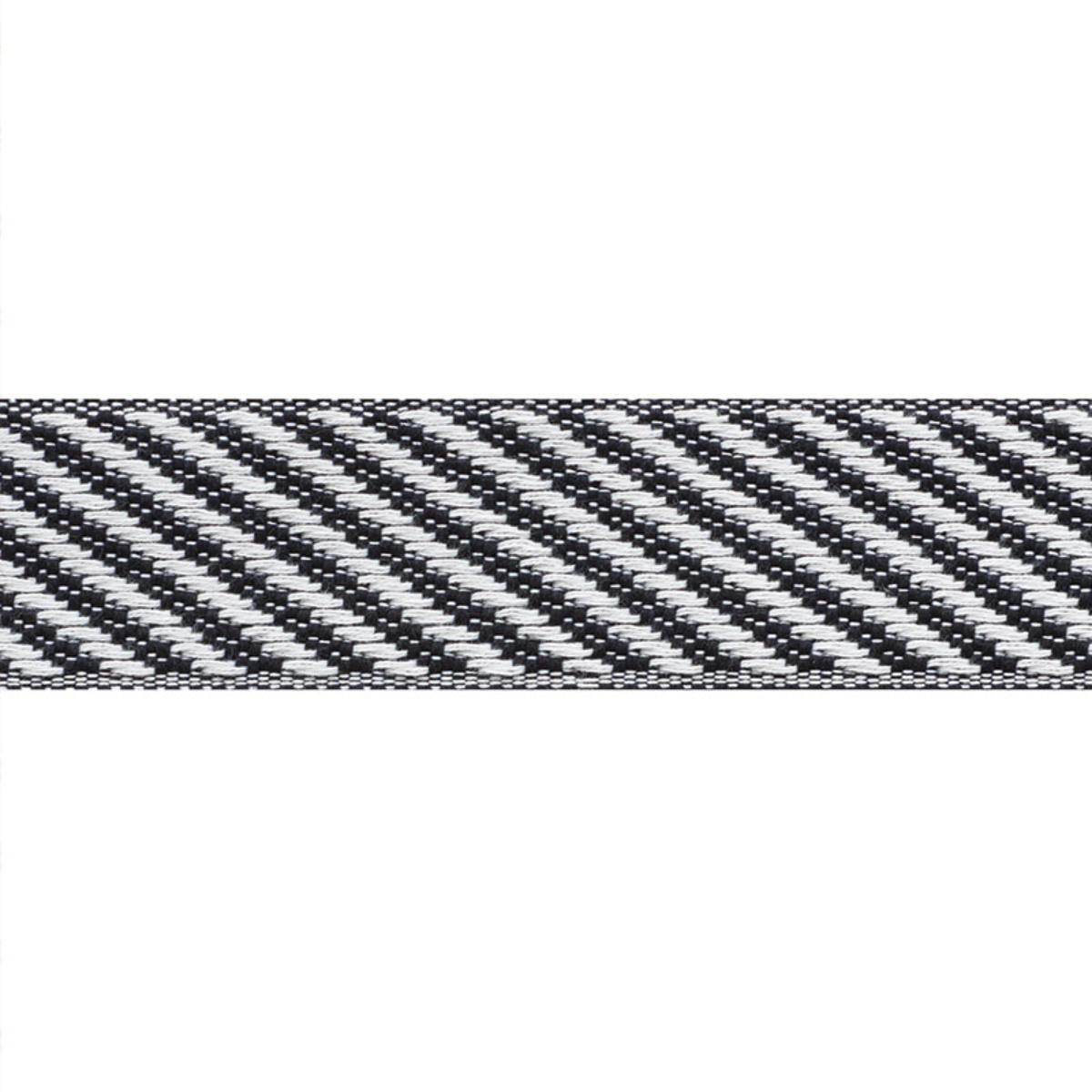SCHUMACHER BOBO TAPE BLACK TRIM | Atlanta Fabrics