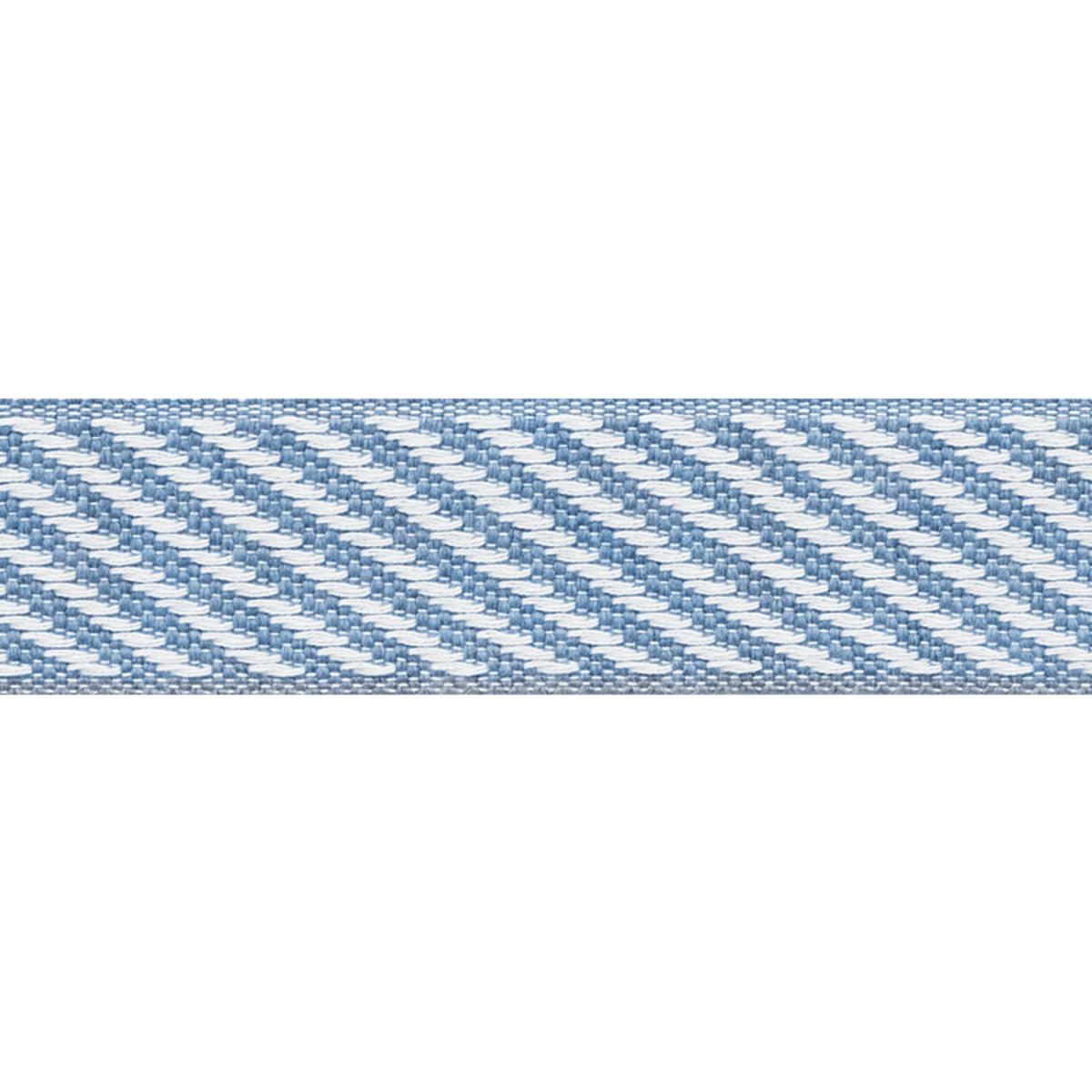 SCHUMACHER BOBO TAPE BLUE TRIM | Atlanta Fabrics