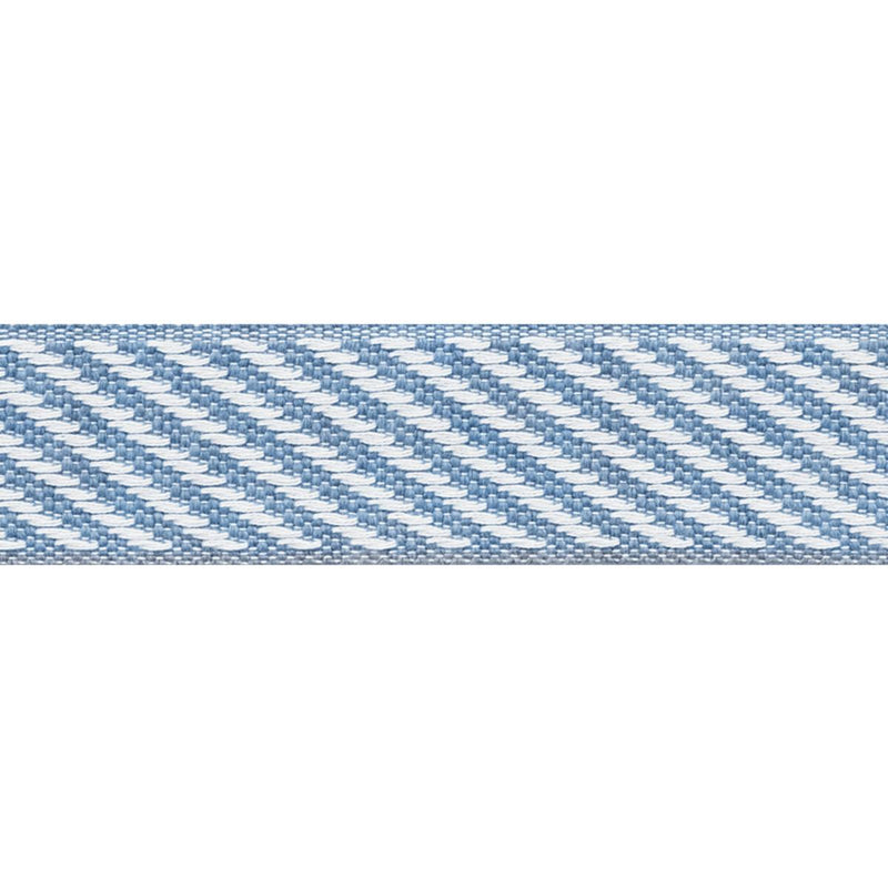 SCHUMACHER BOBO TAPE BLUE TRIM | Atlanta Fabrics
