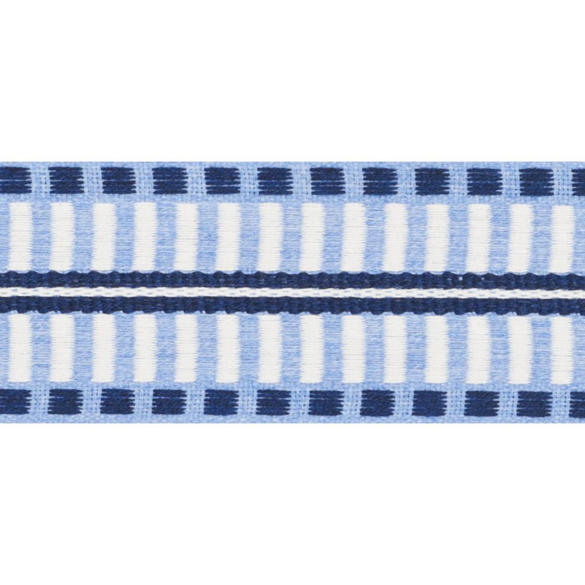 Schumacher JACOBSEN TAPE INDOOR/OUTDOOR CHAMBRAY Trim | Atlanta Fabrics