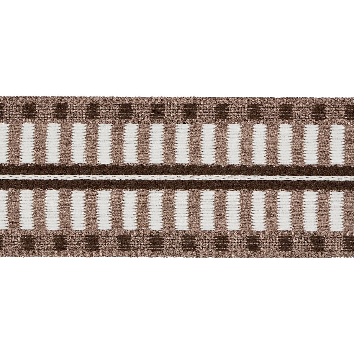 SCHUMACHER JACOBSEN TAPE INDOOR/OUTDOOR NEUTRAL TRIM | Atlanta Fabrics