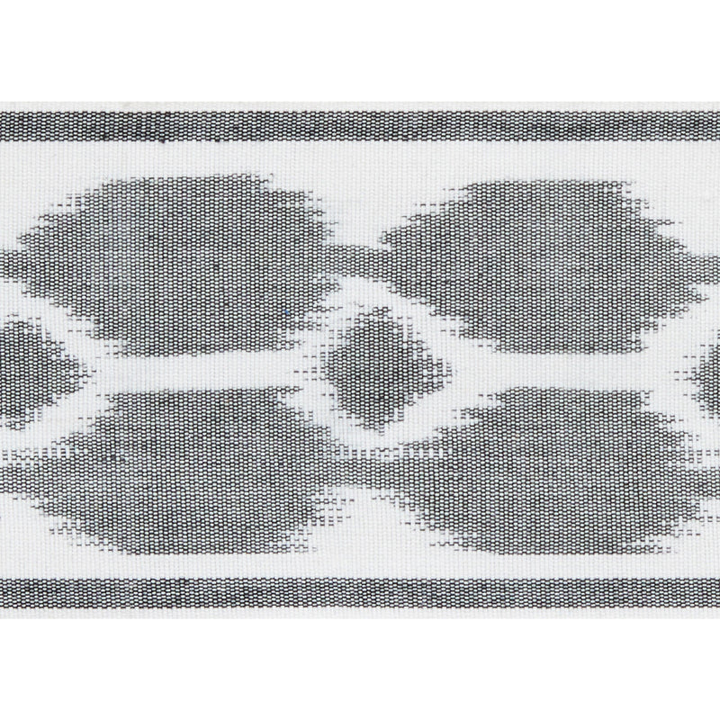 Schumacher TELIA TAPE CHARCOAL Trim | Atlanta Fabrics