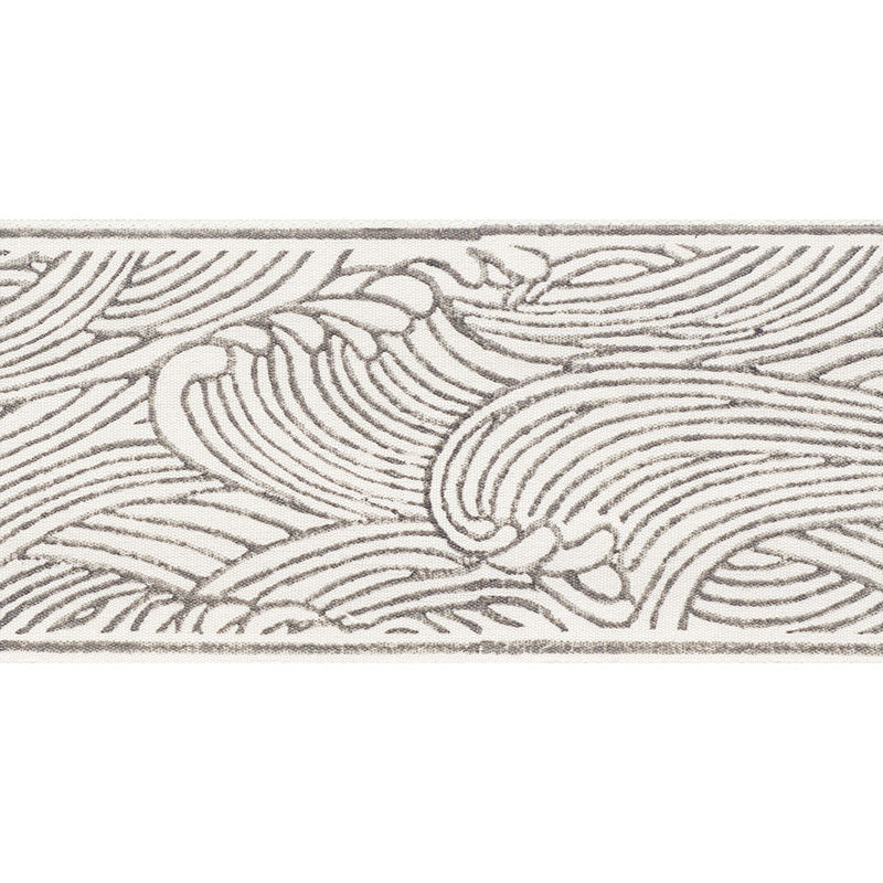 Schumacher UMI TAPE GREY Trim | Atlanta Fabrics