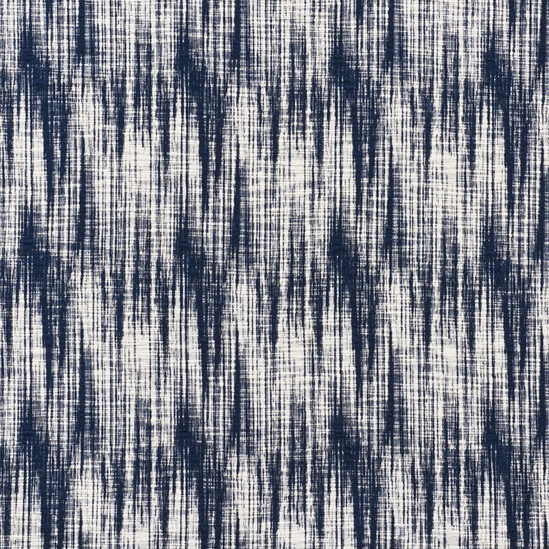 Schumacher BURASHI TEXTURE INDIGO Fabric | Atlanta Fabrics