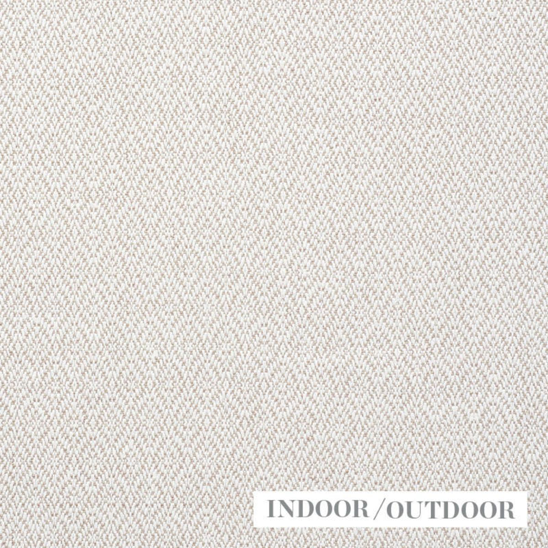 SCHUMACHER DIAMOND WEAVE INDOOR/OUTDOOR NATURAL FABRIC | Atlanta Fabrics