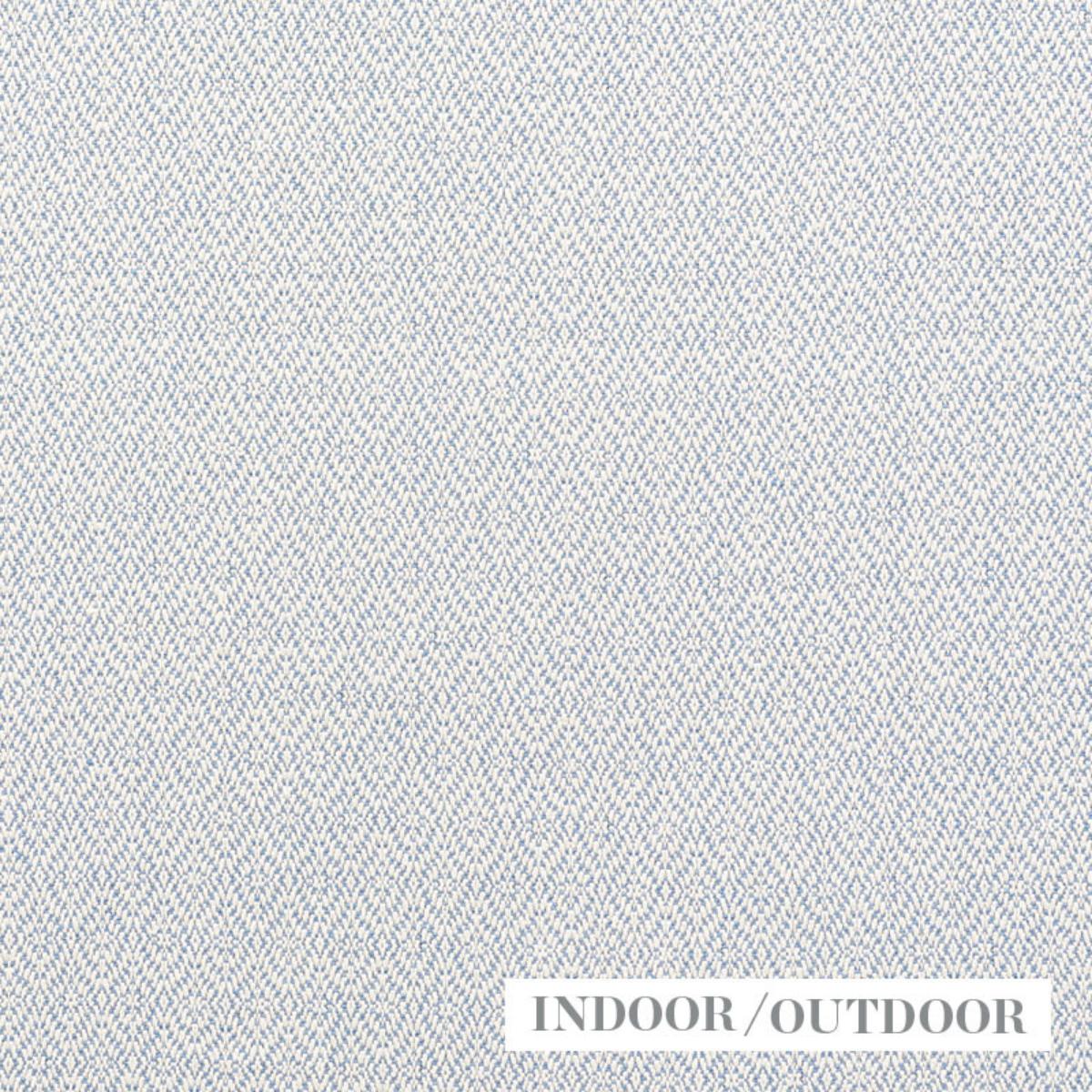 SCHUMACHER DIAMOND WEAVE INDOOR/OUTDOOR CHAMBRAY FABRIC | Atlanta Fabrics