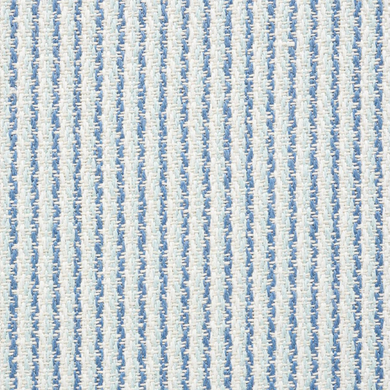SCHUMACHER SHORELINE STRIPE SKY FABRIC | Atlanta Fabrics
