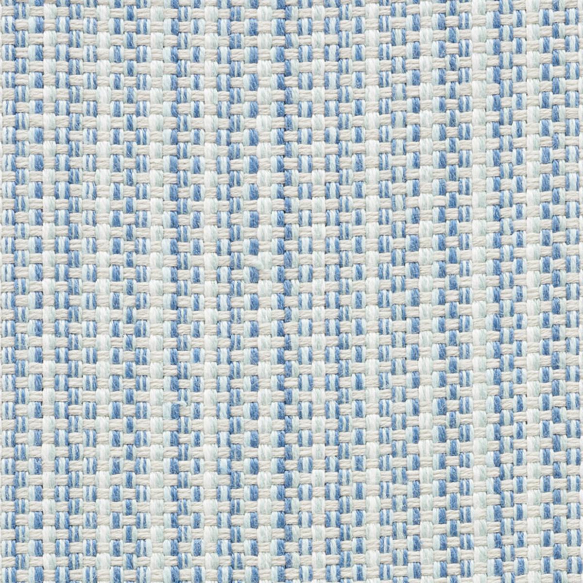 SCHUMACHER RUSTIC BASKETWEAVE SKY FABRIC | Atlanta Fabrics