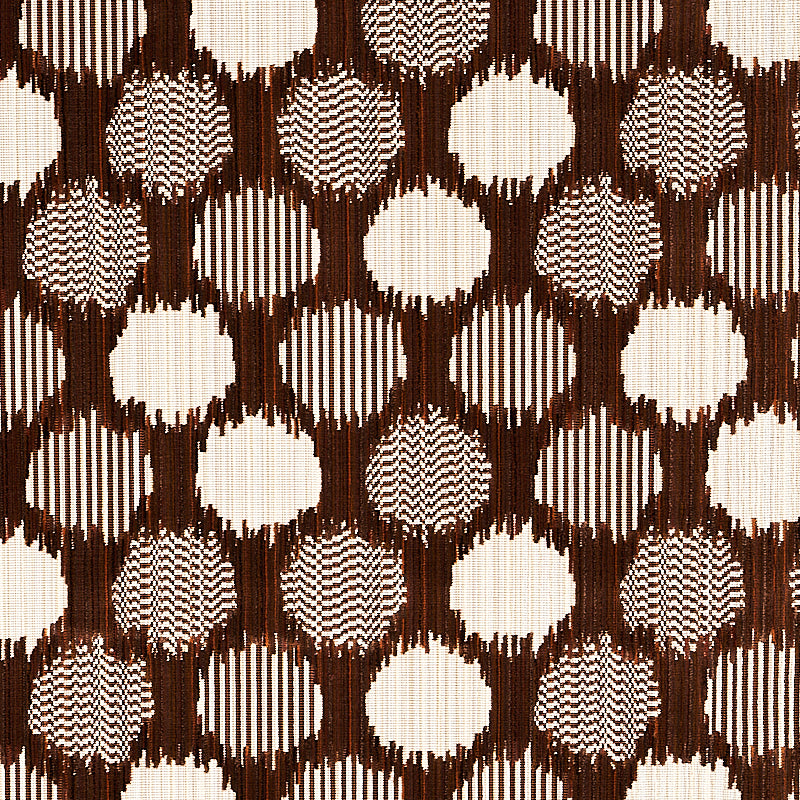 Schumacher CIRQUE VELVET BROWN Fabric | Atlanta Fabrics