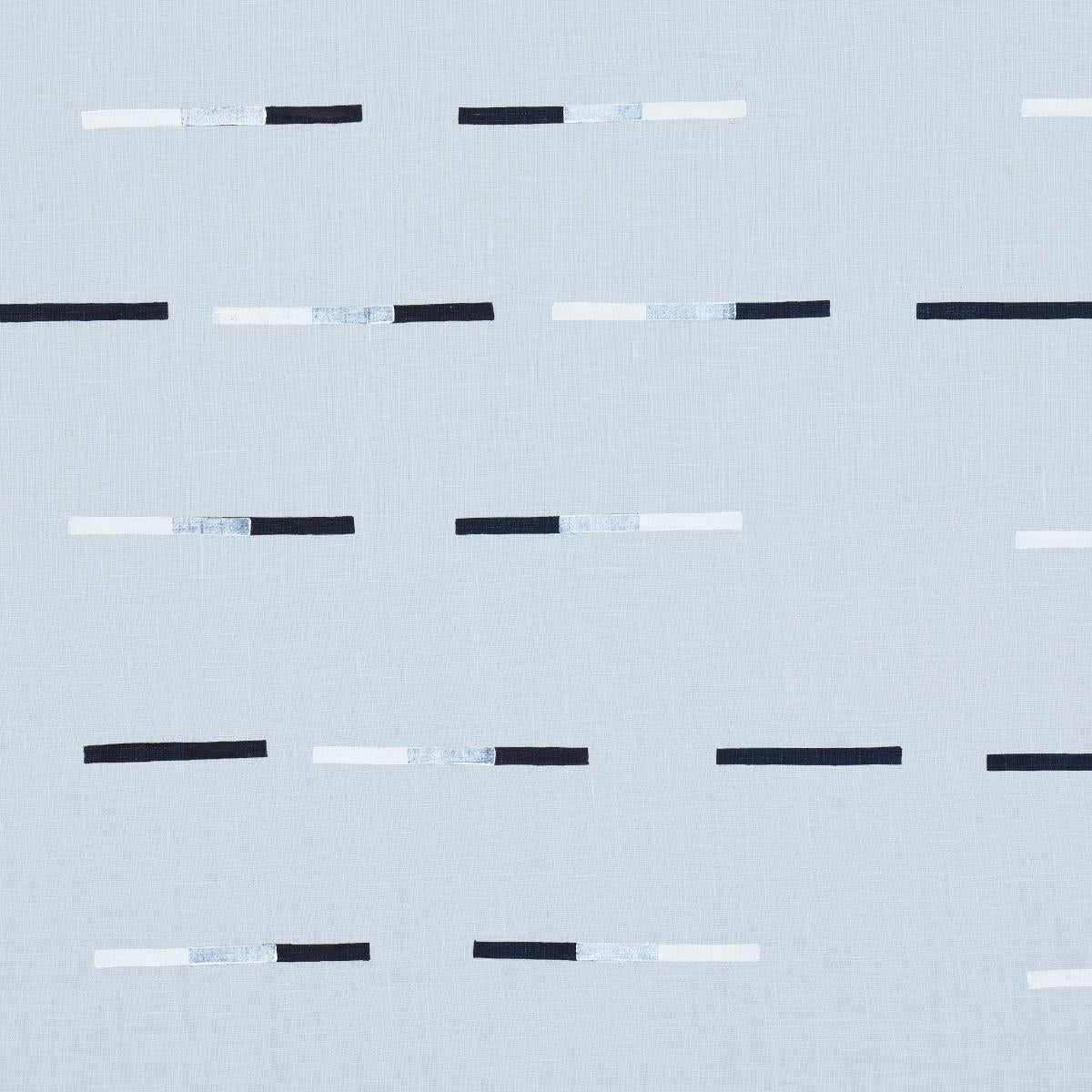 OVERLAPPING DASHES HAND BLOCK PRINT SKY