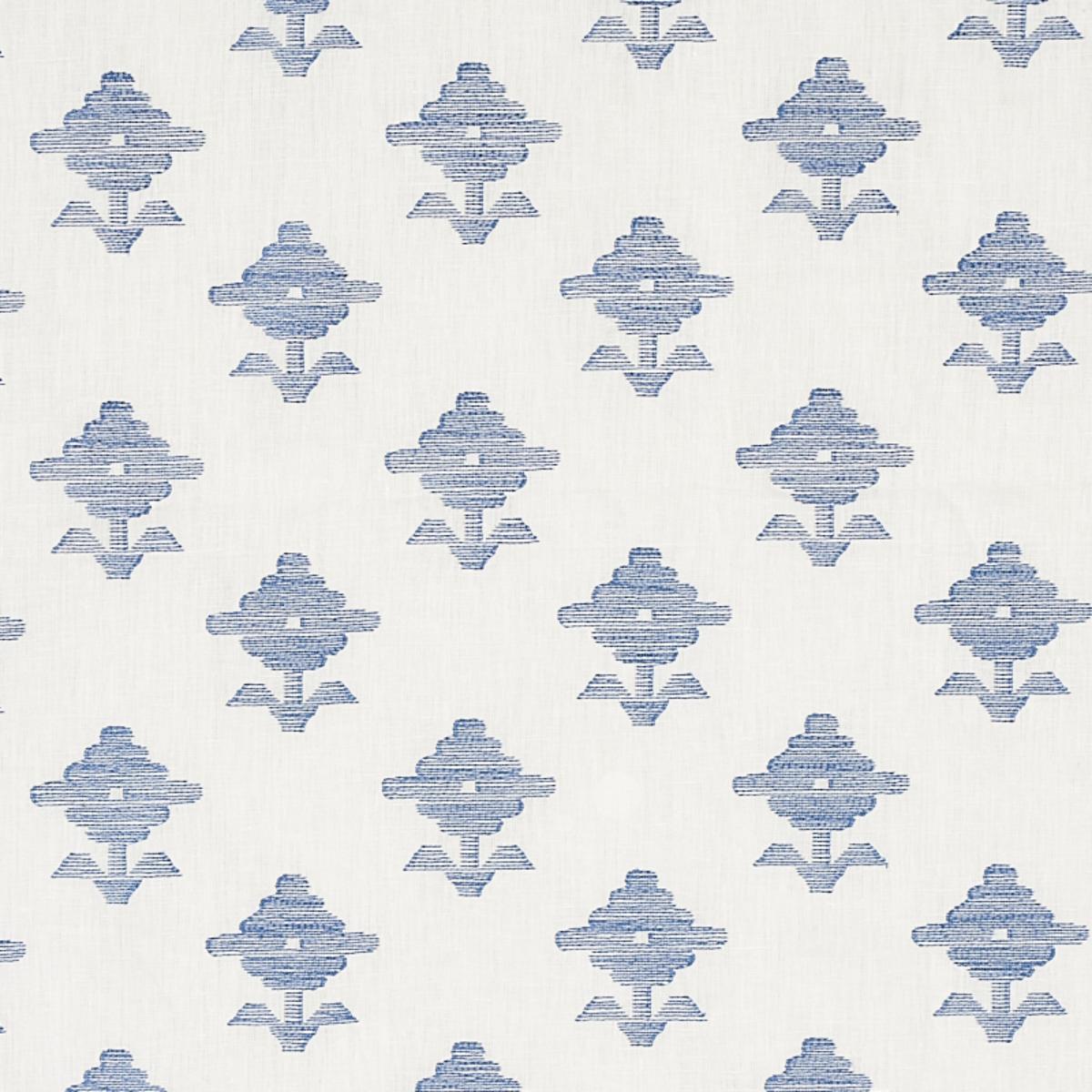 Rubia Embroidery Blue