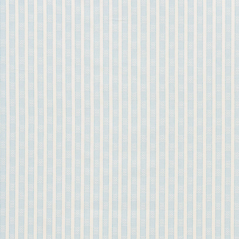 Schumacher BEVERLY STRIPE CHINA BLUE Fabric | Atlanta Fabrics