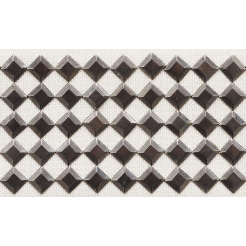 Schumacher ARMURE TAPE GUNMETAL Trim | Atlanta Fabrics