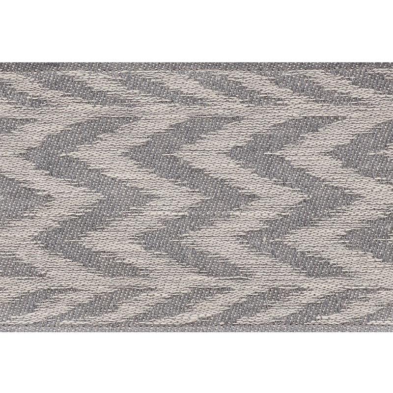 Schumacher CHEVRON WOVEN TAPE GREY Trim | Atlanta Fabrics