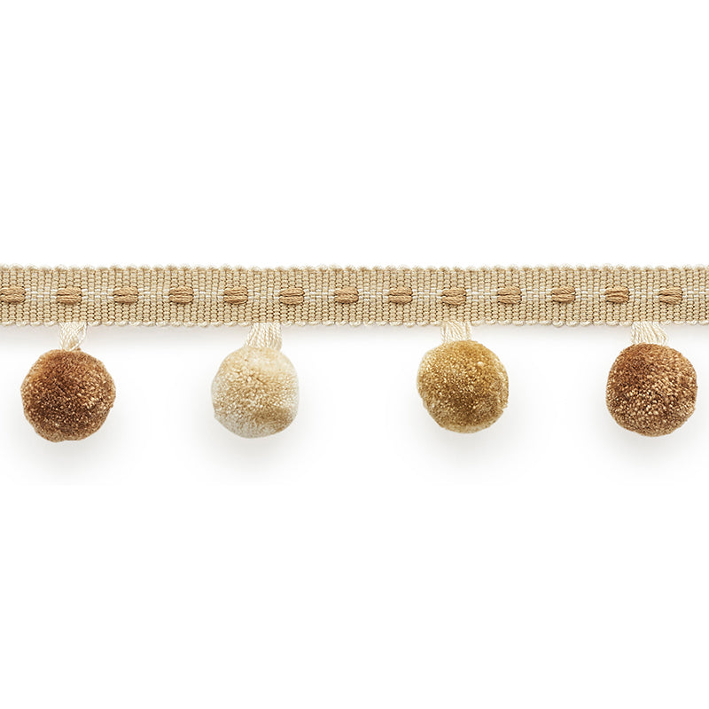Schumacher POMS GOLD Trim | Atlanta Fabrics