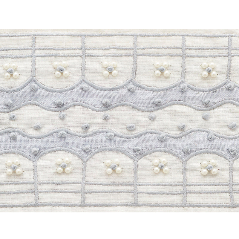 Schumacher PERLA TAPE POWDER BLUE Trim | Atlanta Fabrics