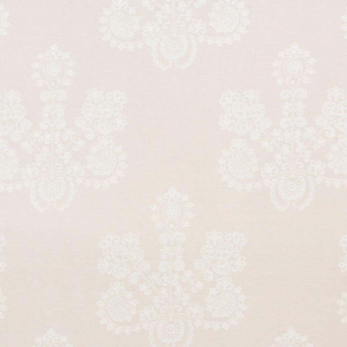 SCHUMACHER ESTRELLA EMBROIDERY LINEN FABRIC | Atlanta Fabrics