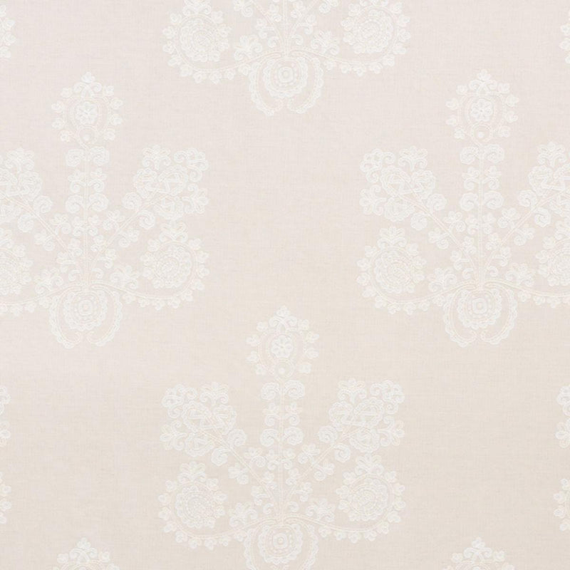 SCHUMACHER ESTRELLA EMBROIDERY LINEN FABRIC | Atlanta Fabrics