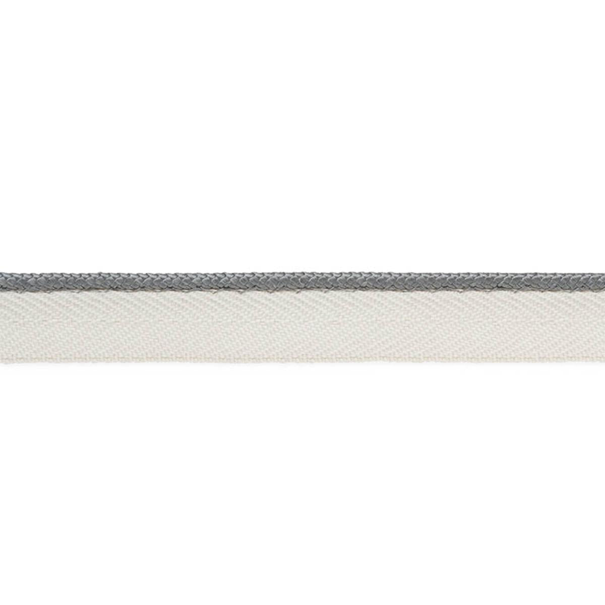 GUSTAVE SILK LIP CORD NARROW GREY