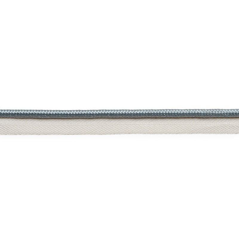 Schumacher GUSTAVE SILK LIP CORD MEDIUM CLOUD Trim | Atlanta Fabrics