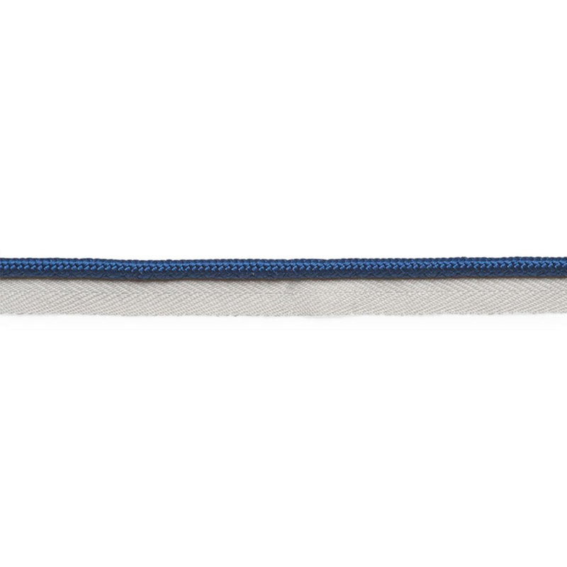 Schumacher GUSTAVE SILK LIP CORD MEDIUM NAVY Trim | Atlanta Fabrics