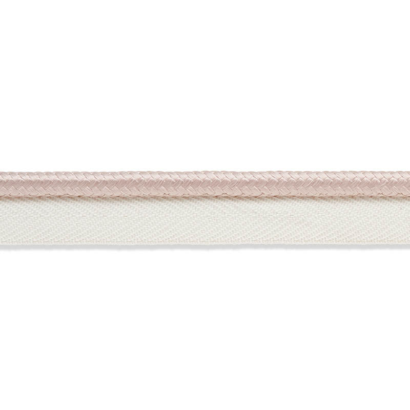 Schumacher GUSTAVE SILK LIP CORD MEDIUM BLUSH Trim | Atlanta Fabrics