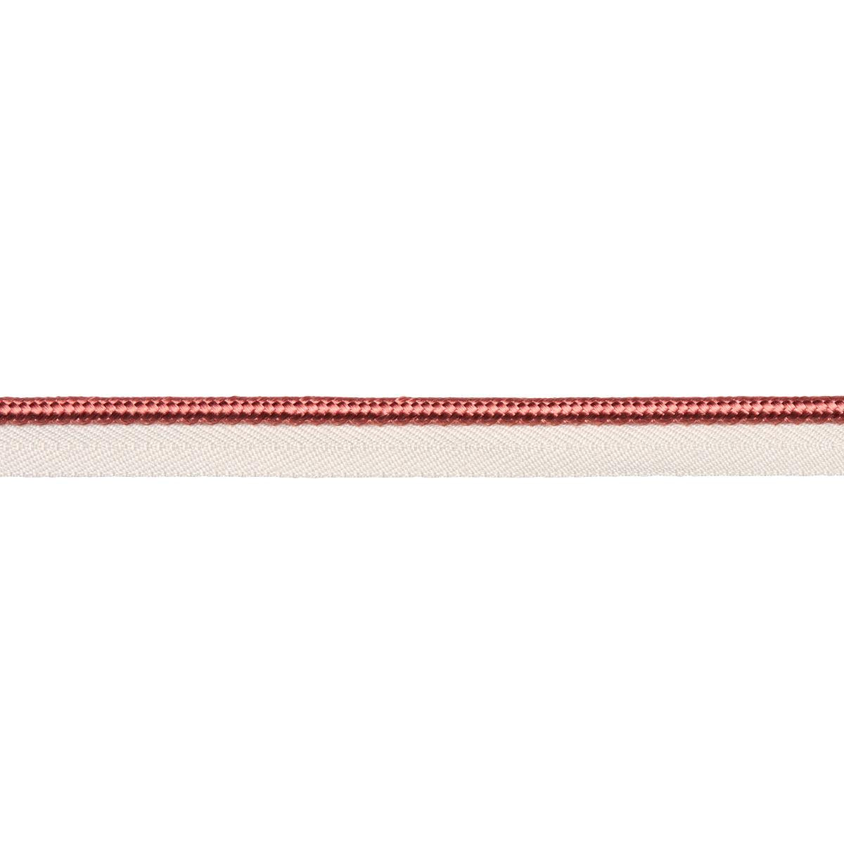 GUSTAVE SILK LIP CORD MEDIUM CORAL