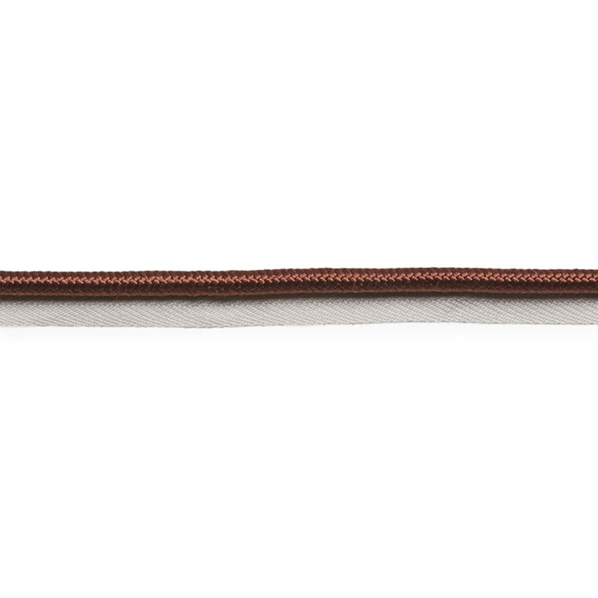 GUSTAVE SILK LIP CORD WIDE BROWN