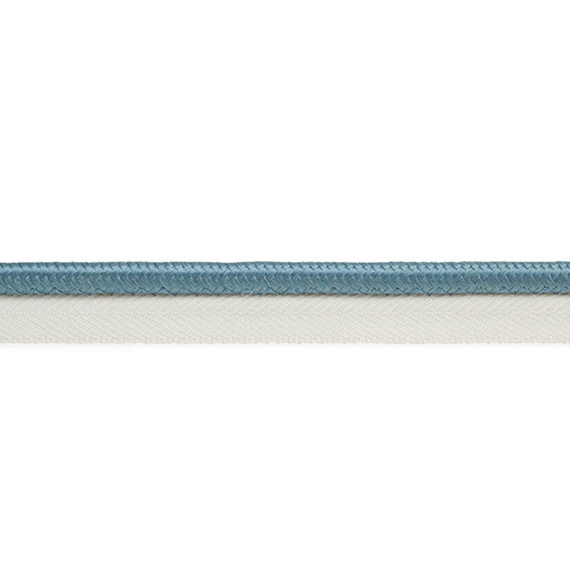 Schumacher GUSTAVE SILK LIP CORD WIDE CADET Trim | Atlanta Fabrics
