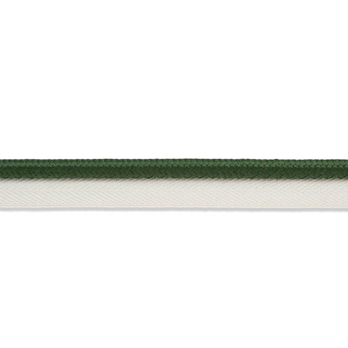 GUSTAVE SILK LIP CORD WIDE EMERALD