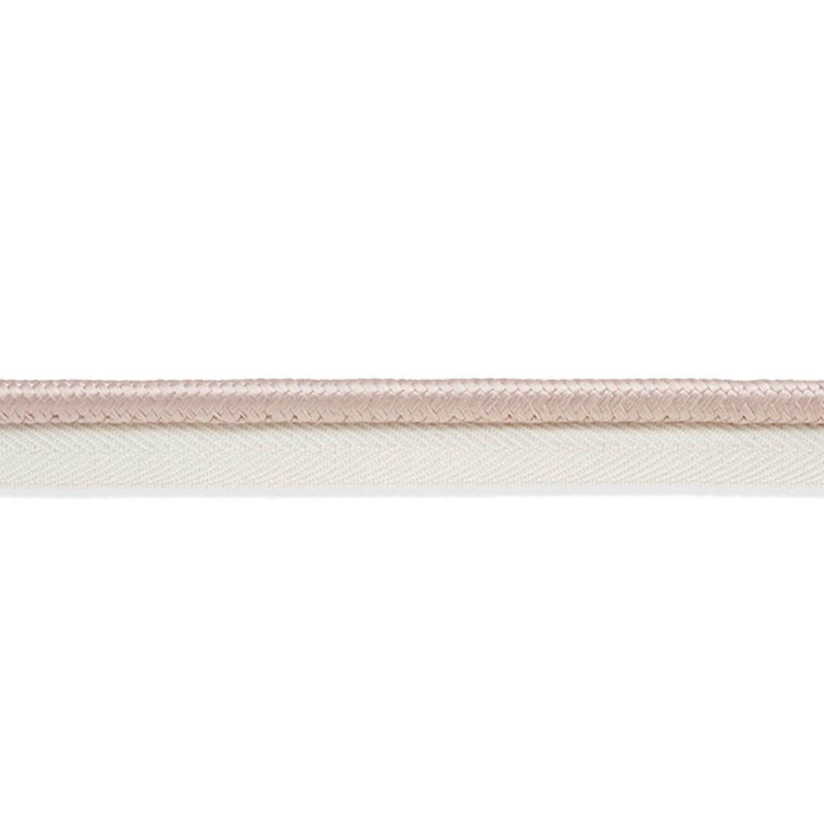 Schumacher GUSTAVE SILK LIP CORD WIDE BLUSH Trim | Atlanta Fabrics