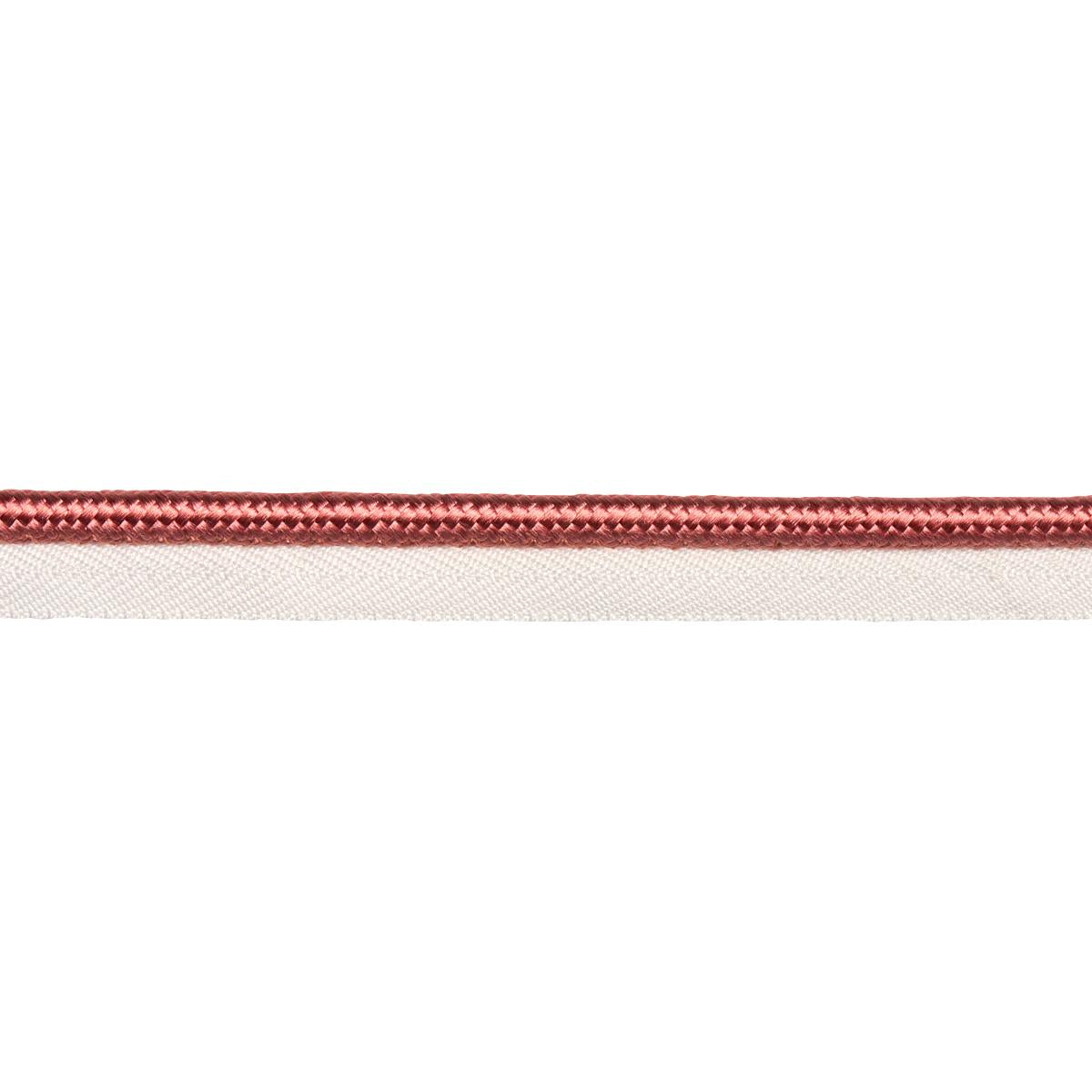GUSTAVE SILK LIP CORD WIDE CORAL