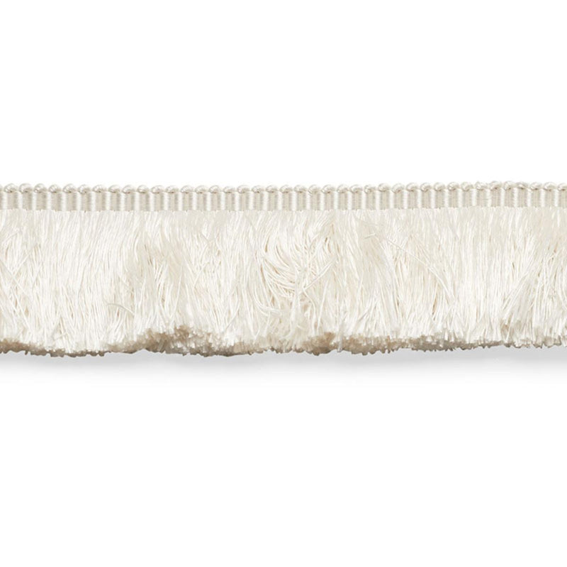 SCHUMACHER FRANCOIS SILK BRUSH FRINGE IVORY TRIM | Atlanta Fabrics