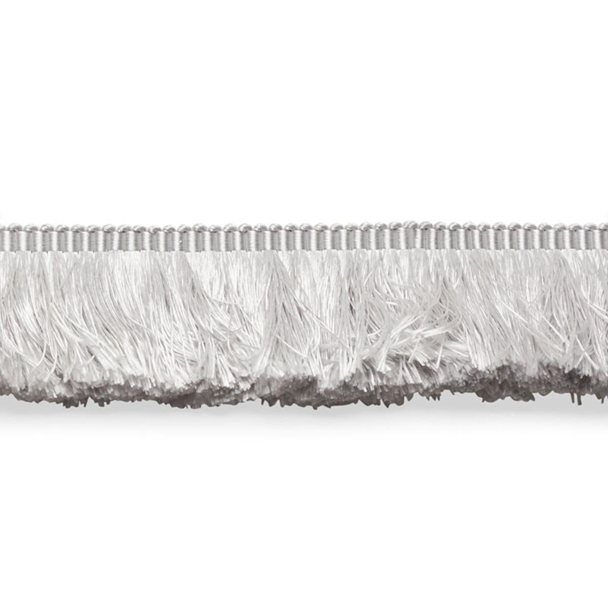 SCHUMACHER FRANCOIS SILK BRUSH FRINGE DOVE TRIM | Atlanta Fabrics