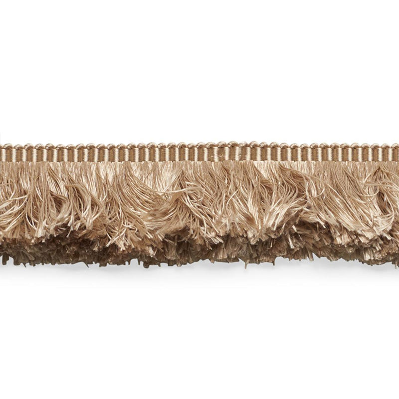 SCHUMACHER FRANCOIS SILK BRUSH FRINGE SAND TRIM | Atlanta Fabrics