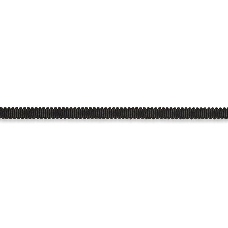 Schumacher PIERRE SILK GIMP EXTRA NARROW BLACK Trim | Atlanta Fabrics