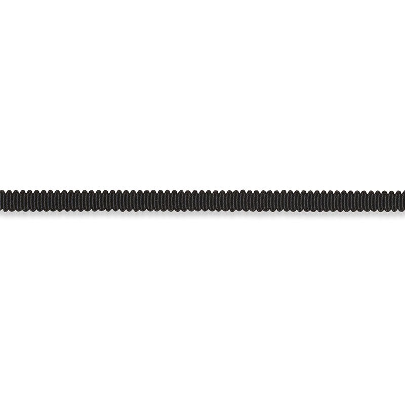 Schumacher PIERRE SILK GIMP EXTRA NARROW BLACK Trim | Atlanta Fabrics