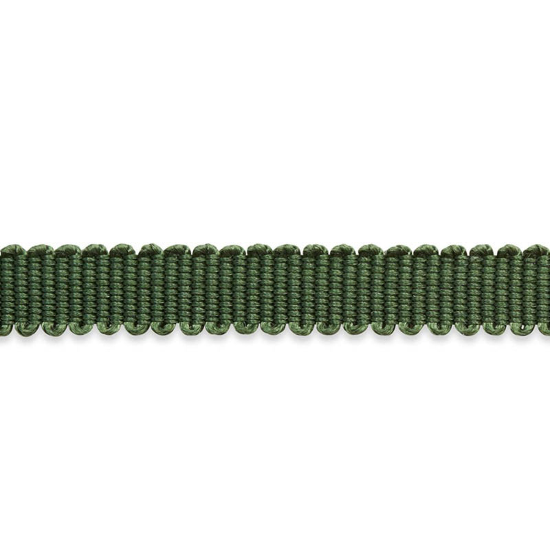 Schumacher PIERRE SILK GIMP EXTRA NARROW EMERALD Trim | Atlanta Fabrics