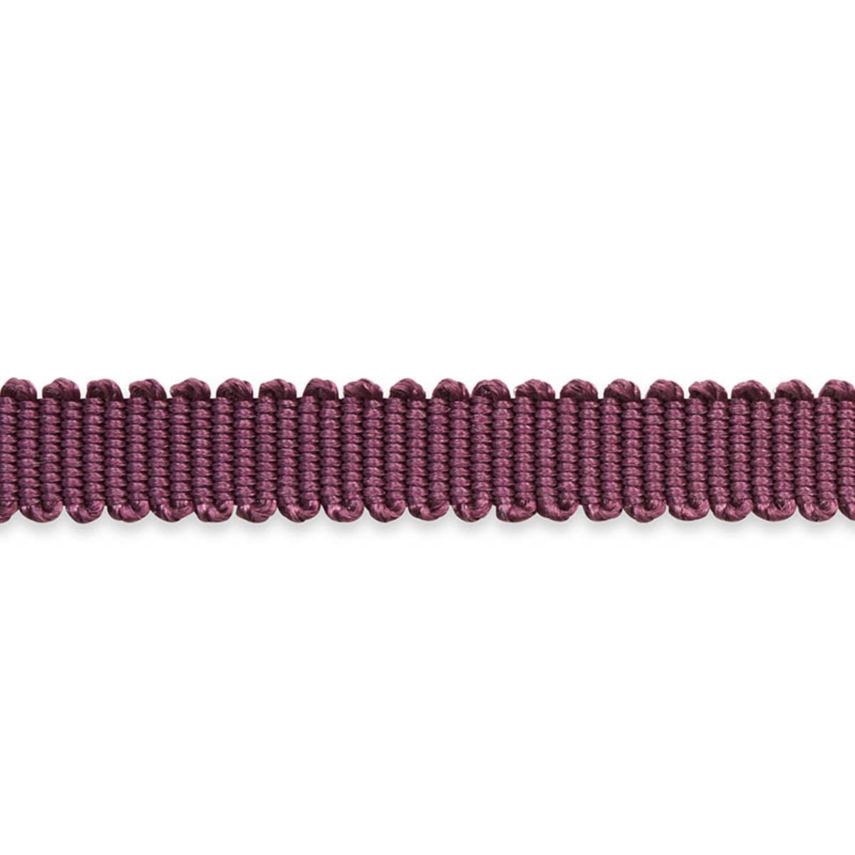 PIERRE SILK GIMP EXTRA NARROW EGGPLANT