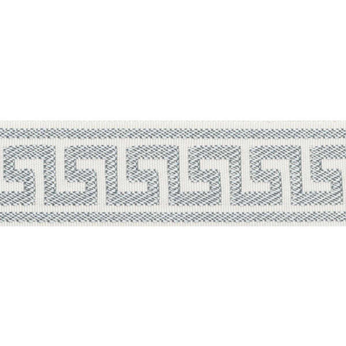 ETIENNE SILK GREEK KEY NARROW CLOUD