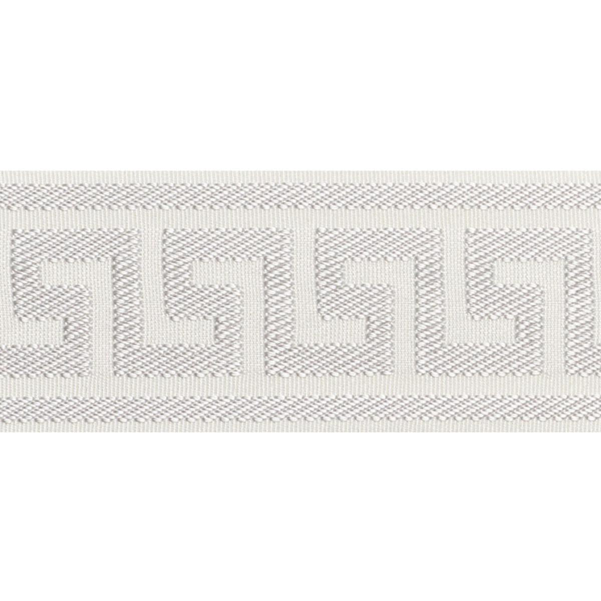 ETIENNE SILK GREEK KEY WIDE DOVE