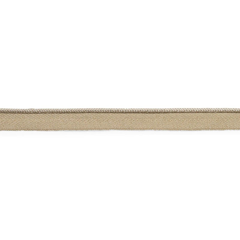 Schumacher CEDRIC COTTON LIP CORD NARROW LINEN Trim | Atlanta Fabrics