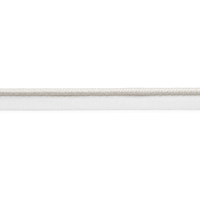 Schumacher CEDRIC COTTON LIP CORD MEDIUM IVORY Trim | Atlanta Fabrics