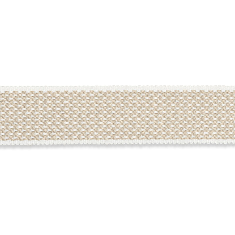 Schumacher WINSTON COTTON BRAID MEDIUM LINEN Trim | Atlanta Fabrics