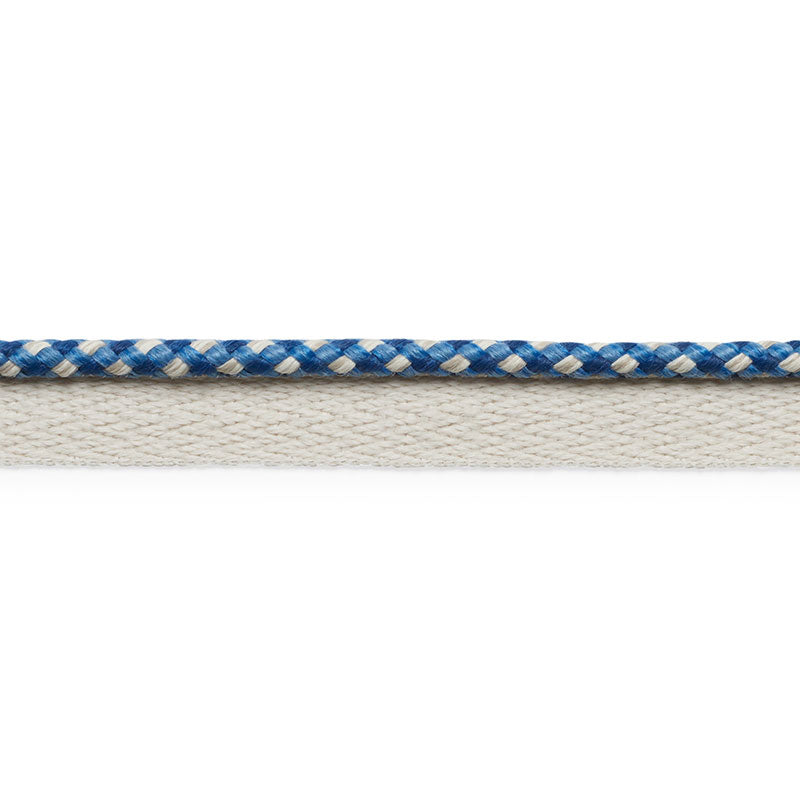 Schumacher KEATON LIP CORD INDOOR/OUTDOOR NAVY Trim | Atlanta Fabrics