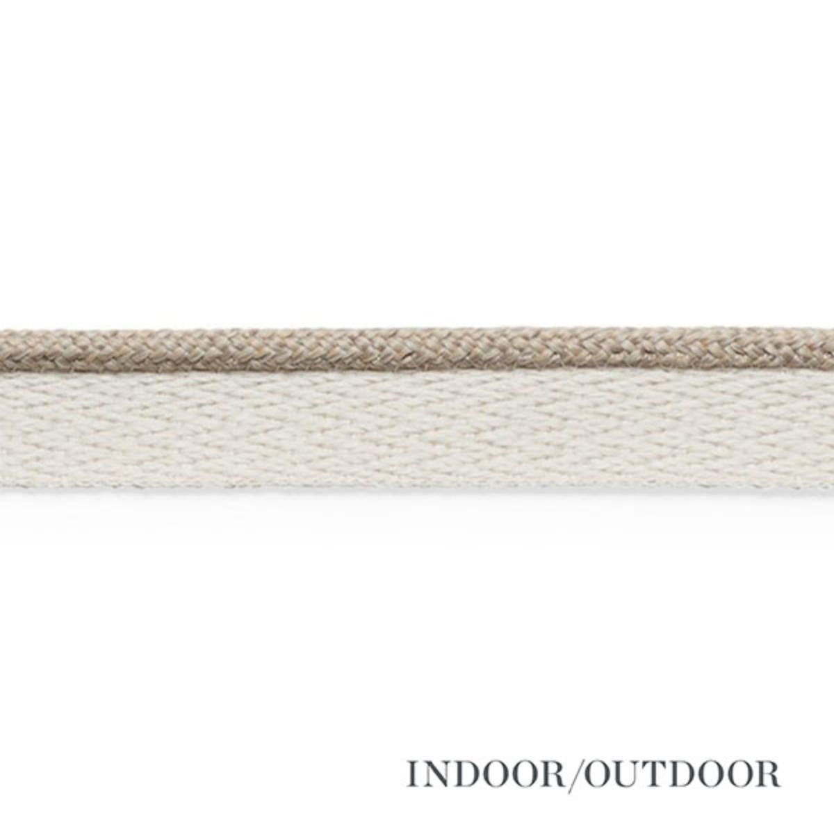Schumacher COLEMAN LIP CORD SAND Trim | Atlanta Fabrics