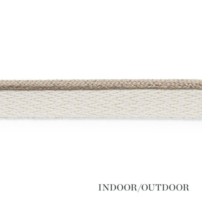 Schumacher COLEMAN LIP CORD SAND Trim | Atlanta Fabrics