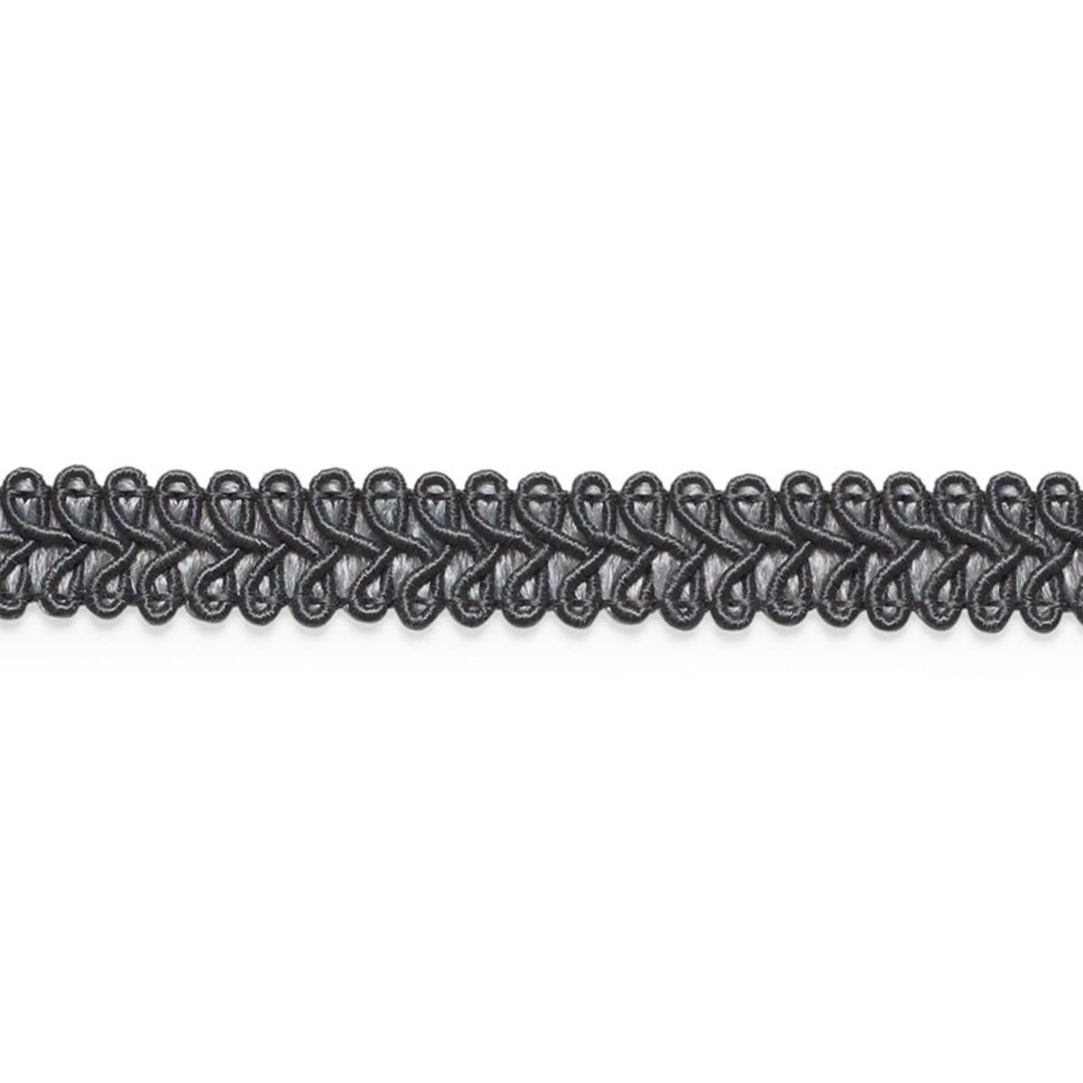 ASTOR BRAID INDOOR/OUTDOOR CHARCOAL